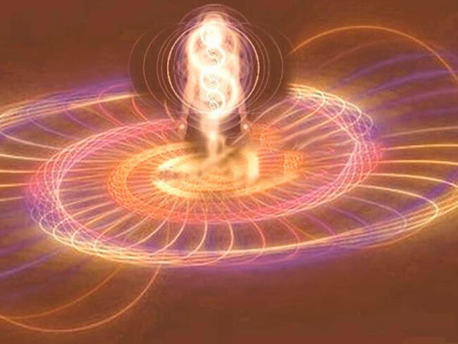 beneficios_terapia_craniossacral homem envolto em campo energético