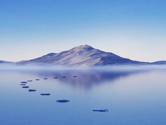 Neutralidade em biodinâmica Foto do horizonte