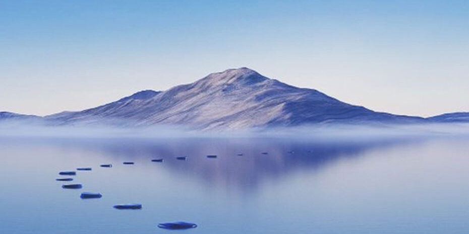 Neutralidade em biodinâmica Foto do horizonte